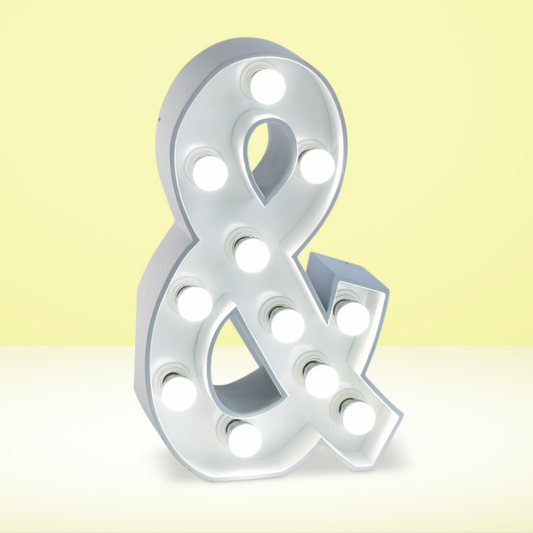 Light Up Letter O Lit Letter Lights